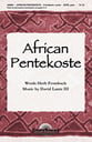 African Pentekoste SATB choral sheet music cover